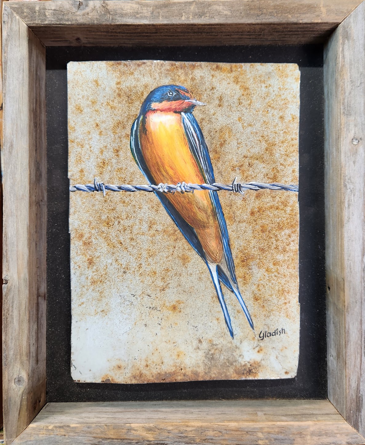 Upcycled Barn Swallow